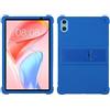 FKQLH Cover per Teclast P26T, Silicone Morbido Skin Leggero Custodia Protettiva per Bambini Supporto Cover per Teclast P26T 10,1 Pollice, Blu scuro