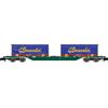 ARNOLD SCALA N ARNOLD HN6655 FS CARRO PORTA CONTAINER - SCALA N