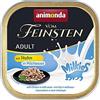 animonda Vom Feinsten Milkies - Cibo umido per adulti, per gatti, con pollo in salsa al latte, 32 x 100 g