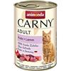 animonda Carny Adult, cibo umido per gatti, Pute + Agnello 6 x 400 g