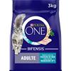 Purina One - Crocchette per Gatti Adulti, Confezione da 6