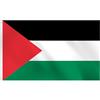 Photken Bandiera della Palestina 3x5 Outdoor - Nero, Bianco, Verde e Rosso con Triangolo Bandiere da appendere Bandiera Nazionale Palestinese con Occhielli in Ottone per Celebrazione dell'Indipendenza