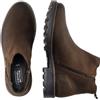 camel active Stivali Chelsea da uomo in vera pelle, caffè, 40 EU