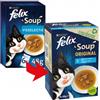 Felix Soup Original Selection Fish per gatto 8 x (6 x 48 g)