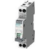 Siemens Spa Interruttore Magnetotermico Differenziale Compatto 1P+N 6 kA AC 30mA C10 Siemens SIE5SV13161KK10