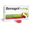 Reckitt Benckiser Benagol Herbal Supporto Immunitario Menta e Ciliegia 24 pastiglie
