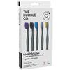 The Humble Co. Spazzolino da denti a base vegetale (5-p) | Setole sensibili | Biodegradabile, ecologico, vegano per l'igiene orale quotidiana, approvato dai dentisti