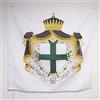 AZ FLAG Bandiera Ordine di San Lazzaro di Gerusalemme 90x90 cm Asola