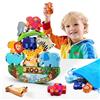 DejaNard Giochi Bambini 2 3 4 Anni, Giochi Montessori 2 3 4 Anni Regalo Bambino 2-4 Anni Gioco Bambino 3-5 Anni Maschio Giochi in Legno per Bambini 2 3 Anni Giocattoli Bambina Giochi Educativi