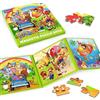 SYNARRY Puzzle Magnetico per Bambini 3 4 5 6 Anni, 20 Pezzi Puzzle Magnetici Animali, Regali Di Giocattoli Da Viaggio per Bambino Bambina
