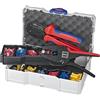 KNIPEX Assortimento di capicorda per terminali 14 pezzi 265 mm, 97 90 22