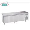 Forcold - Tavolo Refrigerante, Temp.-18 -22C, 4 Porte, con Monoblocco, Sistema plug-in, Classe E, mod.M-GN4100BT-FC