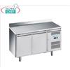 Forcold - Frigo Refrigerato, Temp. -2 +8C, 2 Porte ed Alzatina, con Monoblocco, Sistema plug-in, Classe D, lt.282, Mod.M-GN2200TN-FC