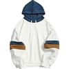 KAGAYD Felpa Uomo Nera con Cappuccio Baggy Hoodie Classico Taglie Forti Moda Sweat Hooded Sweatshirt Casual Manica Lunga Elegante Leggero Felpe Pullover Giacca