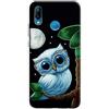 Mixroom - Cover Custodia Back Case in TPU Silicone Morbido per Samsung Galaxy A20E Fantasia Gufo con Gli Occhiali L148