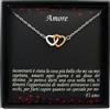Collana Personalizzata Cuori Intrecciati Con Messaggio D'Amore TILOVE - 2