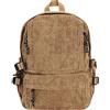 LA HUATE Zaino scolastico unisex in velluto a coste, grande capacità, casual, leggero, da viaggio, università, libri, borsa per computer portatile, Zz-marrone, Taglia unica