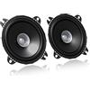 JVC CS-J410X Altoparlanti biconici da 10 cm, Potenza di picco di 210W e potenza RMS di 21W, Risposta in frequenza di 45-20,000Hz, Pressione sonora di 90dB/W.m, Nero