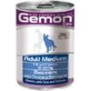 Gemon Adult medium bocconi (tonno e salmone) - 6 lattine da 415gr.