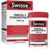 Swisse Omega 3 Concentrato Integratore per il Cuore e Pressione Sanguigna 60 Capsule