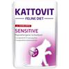 Kattovit Sensitive Cibo Umido per Gatti - Pollo e Anatra - 24x85 gr