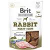 Brit Jerky Snack Coniglio Monete di Carne 80g