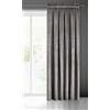 Eurofirany PIERRE Tenda in Velluto con Fettuccia Arricciatenda - 1 Pz. Tenda Termica Isolante in Velluto, Opaca, Oscurante, Per cameretta, Soggiorno, 140x300 cm, Acciaio
