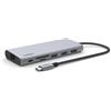 Belkin INC009BTSGY Hub Multiporta 6 in 1 per Notebook USB Tipo-C Argento