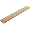Ufficio personalizzati Righello in legno di bambù bifacciale Timberson da 30 cm personalizzate o neutre