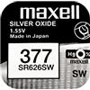 Maxell Sr626Sw - Batteria all'ossido di argento