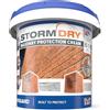 Stormdry Crema-Gel Impermeabilizzante Trasparente per Terrazzi 5L - Trattamento Anti-Pioggia per Muri Esterni, Mattoni, Pietra, Malta e Granito - Invisibile, Traspirante, Idrorepellente fino a 25 Anni