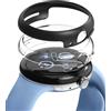 Ringke Slim per Cover Google Pixel Watch 2 - Clear & Matte Black | Custodia, 2 pezzi, sottile, leggero, rigida PC