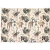 Giraffenland Cuscino termico - semi di uva - 30x20cm - animali selvatici - Cotone Bio - Terapia caldo e freddo
