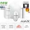 Ajax Systems 38168.56.WH1 - AJAX Kit di Allarme Professionale Wireless senza fili GPRS / Ethernet