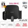 Ajax 38175.66.BL1 - AJAX Kit di Allarme Professionale Wireless senza fili GPRS / Ethernet dual-SIM 4G Colore Nero