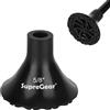 supregear Puntale di Bastone da Sostituire, 16 mm Puntale in Gomma Antiscivolo ad Alta Aderenza per Bastone da Passeggio Bastone Pieghevole Bastone Offset Quad Pod/Tripod Accessorio per Bastone