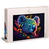 Ulmer Puzzleschmiede - Puzzle Koala Gioiello - Puzzle da 1000 pezzi in scena con koala colorata - dalla collezione di puzzle Colori & Fantasy, qualità Made in Germany