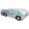 ACMA Lettino Auto per Bambini Letto Materasso Car Truck Camion Auto (160x80 cm con Materasso, 01)