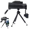 KOKIN Telescopio Monoculare 80x100 HD Monocolo Potente Cannocchiale BAK4 Ottico Impermeabile Monoculare Telescopio Dotato di Adattatore per Smartphone E Tripod per Bird Watching, Viaggi o della Luna