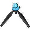 BROLEO Treppiede Compatto, Supporto per Telefono, Accessorio Video per Fotografi Che Viaggiano per Selfie all'aperto (BLUE)