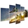 islandburner Quadro Moderno Dirt Bike Motocross Rider Stampa su Tela - Quadro x poltrone Salotto Cucina mobili Ufficio casa - Fotografica Formato XXL