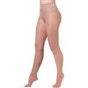 sanaGens Calze Collant CLASSIC compressione graduata maglia a rete 140 DEN 18/22 mmHg (PLAYA taglia 4)