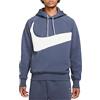 Nike Sportswear Swoosh Tech Fleece - Felpa con cappuccio da uomo, Tuono Blu/Fotone Polvere fotone Polvere, XX-Large
