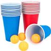 Boland 30852 - Set da birra pong, 22 bicchieri e 4 palline, gioco per feste, compleanni, gioco per feste divertenti