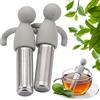 2 Pcs Infusore Da Tè In Acciaio Inox E Silicone Infusers Tè Per Fogli  Staccabili Tea Infusori The E Tisane Filtri Colino The Infusore Infusore  Per Tè Sfuso Riutilizzabile Per Teiere Tazze