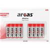 Arcas 11700406 LR6 AA 1.5 V batteria - multicolore (confezione da 4) -p (confezione da 8) NA Multicolour