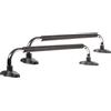 GymBeam PUSH Parallettes, Strumento Pratico per Allenamenti Casalinghi di Forza a Corpo Libero, Struttura Solida, 65cm di Lunghezza per Stabilità, Impugnatura Antiscivolo