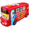 Vtech Baby Playtime Bus with Phonics - Bus gioco per bambini con suoni, rosso