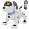 fisca Robot telecomandato cane cane per bambini giocattolo robot stunthund RC con cantare, ballare, parlare, giocattolo interattivo programmabile intelligente per bambini 3-12 anni