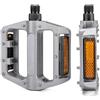 KONG MING CAR Pedali per bicicletta, pedali per mountain bike in alluminio antiscivolo con catarifrangenti, pedali a piattaforma con cuscinetto da 9/16 di pollice per BMX, MTB, biciclette da corsa